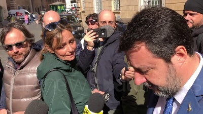 Scene from Ucraina, Salvini: "Dialogo con tutti. Vaticano sia mediatore, fondamentali corridoi umanitari"