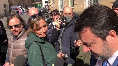 Scene from Ucraina, Salvini: "Dialogo con tutti. Vaticano sia mediatore, fondamentali corridoi umanitari"