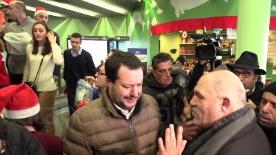 Scene from Salvini: "A fine anno ascolto Mattarella, poi nostri discorsi"