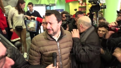 Scene from Salvini: "A fine anno ascolto Mattarella, poi nostri discorsi"