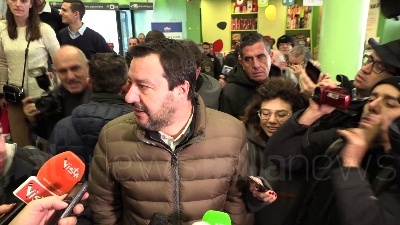 Scene from Salvini: "A fine anno ascolto Mattarella, poi nostri discorsi"