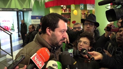 Scene from Salvini: "A fine anno ascolto Mattarella, poi nostri discorsi"