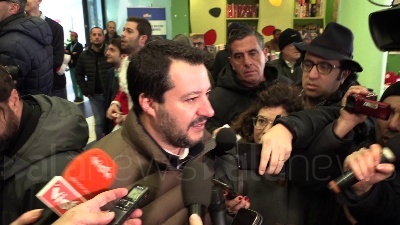 Scene from Salvini: "A fine anno ascolto Mattarella, poi nostri discorsi"