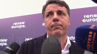 Scene from Renzi: "Pd è il passato, Letta responsabile vittoria Meloni'