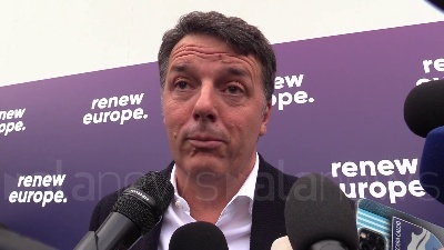 Scene from Renzi: "Pd è il passato, Letta responsabile vittoria Meloni'