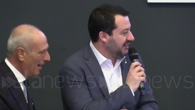 Scene from Sport, Salvini: "Lo guardo in tv, sono classico italiano medio"
