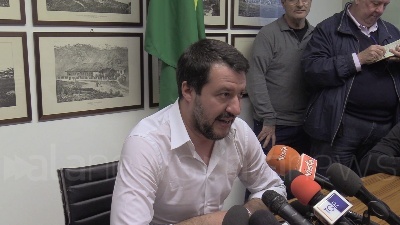 Scene from Salvini: "Nessuna crisi di governo, spero che M5S non pensi ad alleanza con Pd"