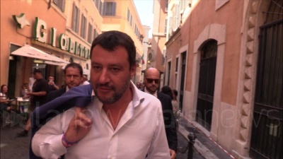 Scene from Governo, Salvini: "Altri parlano di poltrone, noi pensiamo alla manovra economica"