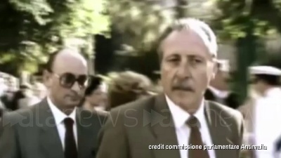 Scene from Gli audio di Borsellino: "Libero di essere ucciso la notte"