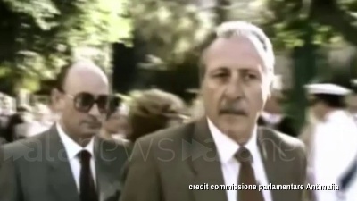 Scene from Gli audio di Borsellino: "Libero di essere ucciso la notte"
