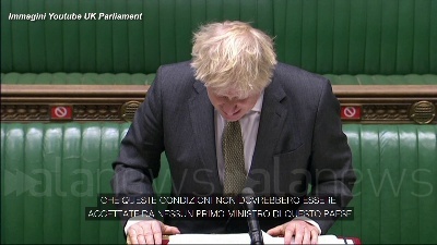 Scene from Brexit, Johnson: "Bisogna ancora trovare un buon accordo con l'Unione europea"