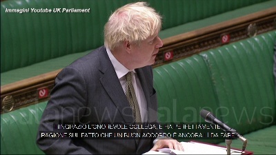 Scene from Brexit, Johnson: "Bisogna ancora trovare un buon accordo con l'Unione europea"