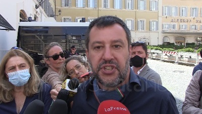 Scene from Salvini all'Anac: "A qualcuno serve burocrazia per giustificare posto di lavoro"