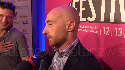 Scene from Festival dello Sport di Trento, Jury Chechi: "La bellezza del festival? Io e poco altro..."