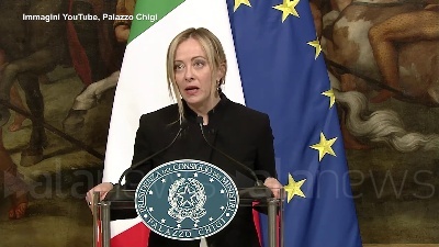 Scene from Ucraina, Meloni: "La pace se e quando la Russia cesserà le ostilità"