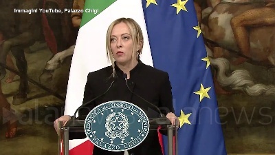Scene from Ucraina, Meloni: "La pace se e quando la Russia cesserà le ostilità"