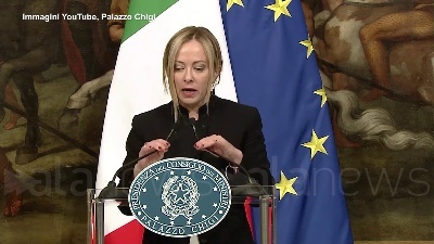 Scene from Ucraina, Meloni: "La pace se e quando la Russia cesserà le ostilità"