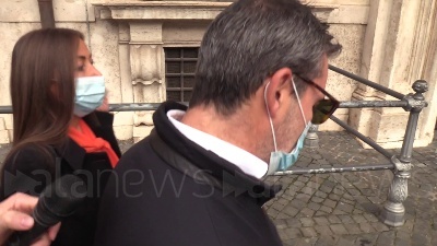 Scene from Consultazioni, Rossi: "Governo non può prescindere da presidenza Conte"