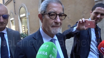 Scene from Gentiloni, Musumeci: "Non condividiamo alcune tesi ma c'è rispetto"