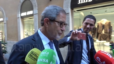 Scene from Gentiloni, Musumeci: "Non condividiamo alcune tesi ma c'è rispetto"