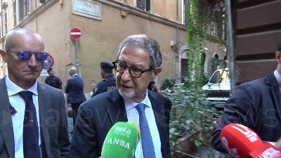 Scene from Gentiloni, Musumeci: "Non condividiamo alcune tesi ma c'è rispetto"