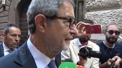 Scene from Gentiloni, Musumeci: "Non condividiamo alcune tesi ma c'è rispetto"