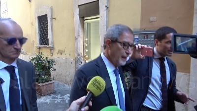 Scene from Gentiloni, Musumeci: "Non condividiamo alcune tesi ma c'è rispetto"