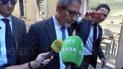 Scene from Gentiloni, Musumeci: "Non condividiamo alcune tesi ma c'è rispetto"