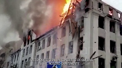 Scene from 2023: Il messaggio della presidente del Parlamento europeo ai cittadini Ue