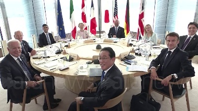 Scene from G7, in corso il Summit a Hiroshima