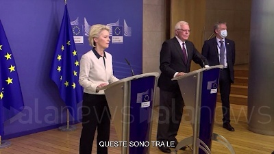 Scene from Ucraina, Borrell: "L'Ue è il gruppo di nazioni più forte al mondo"