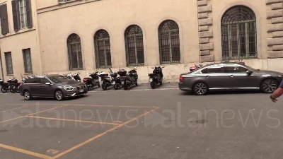 Scene from Vertice Conte-Salvini a Palazzo Chigi