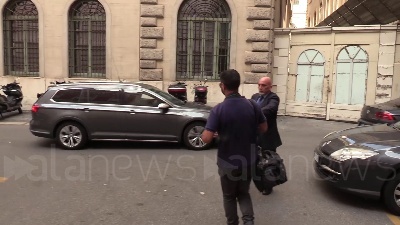 Scene from Vertice Conte-Salvini a Palazzo Chigi