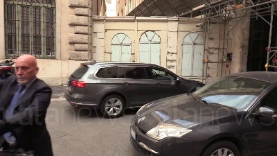 Scene from Vertice Conte-Salvini a Palazzo Chigi