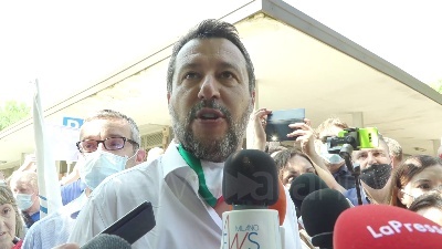 Scene from Salvini attacca Sala: "Usa Milano come trampolino nazionale"