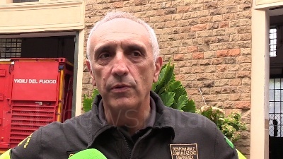Scene from Vvf italiani a Beirut: "Scenario di guerra, diverso da quanto visto finora"