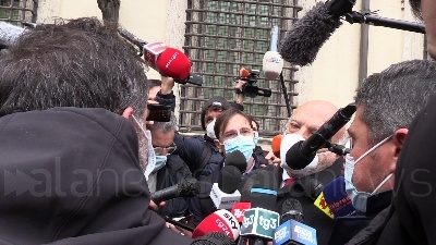 Scene from Gregoretti, Gup: "Nelle lettere si parla di lavoro di squadra"