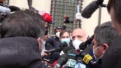 Scene from Gregoretti, Gup: "Nelle lettere si parla di lavoro di squadra"