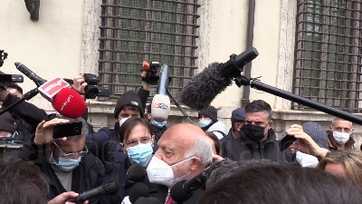 Scene from Gregoretti, Gup: "Nelle lettere si parla di lavoro di squadra"