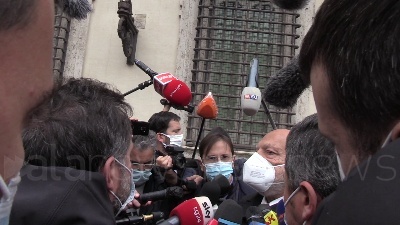 Scene from Gregoretti, Gup: "Nelle lettere si parla di lavoro di squadra"