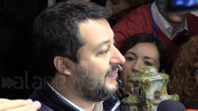 Scene from Gregoretti, Salvini: "Se andrò a processo ci andrò col popolo"