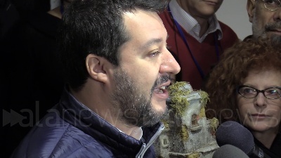 Scene from Gregoretti, Salvini: "Se andrò a processo ci andrò col popolo"