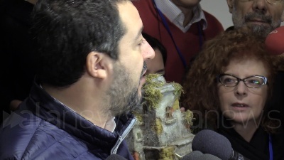 Scene from Gregoretti, Salvini: "Se andrò a processo ci andrò col popolo"