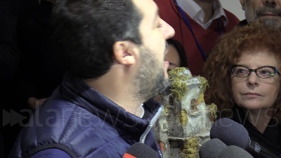 Scene from Gregoretti, Salvini: "Se andrò a processo ci andrò col popolo"