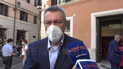 Scene from Blocco licenziamenti, Landini: "Necessaria la proroga fino ad ottobre"