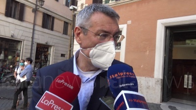 Scene from Blocco licenziamenti, Landini: "Necessaria la proroga fino ad ottobre"