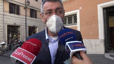 Scene from Blocco licenziamenti, Landini: "Necessaria la proroga fino ad ottobre"