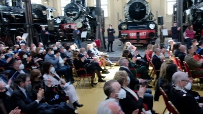 Scene from Festa Polizia a Napoli: "Onoriamo i nostri colleghi scomparsi"
