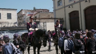 Scene from Festa Polizia a Napoli: "Onoriamo i nostri colleghi scomparsi"