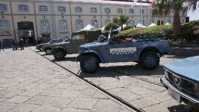 Scene from Festa Polizia a Napoli: "Onoriamo i nostri colleghi scomparsi"